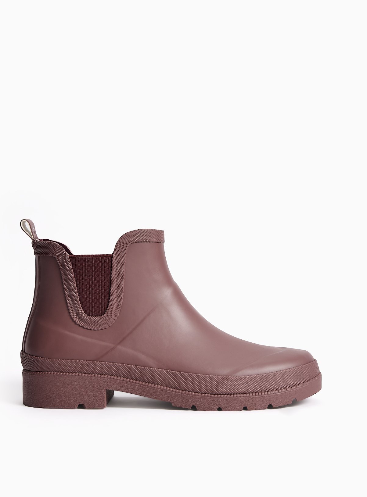 Dark Red Ankle Wellies 4 - Image 2 thumbnail